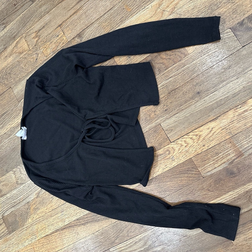 Black Long Sleeve Women's Top